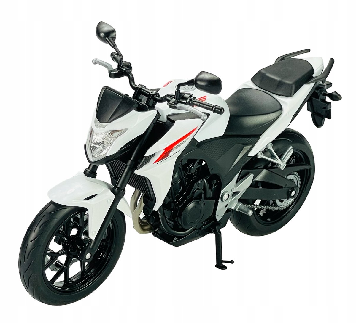 Welly Honda CB500F Motorfiets Schaal 1:10 Wit - Nieuw Model