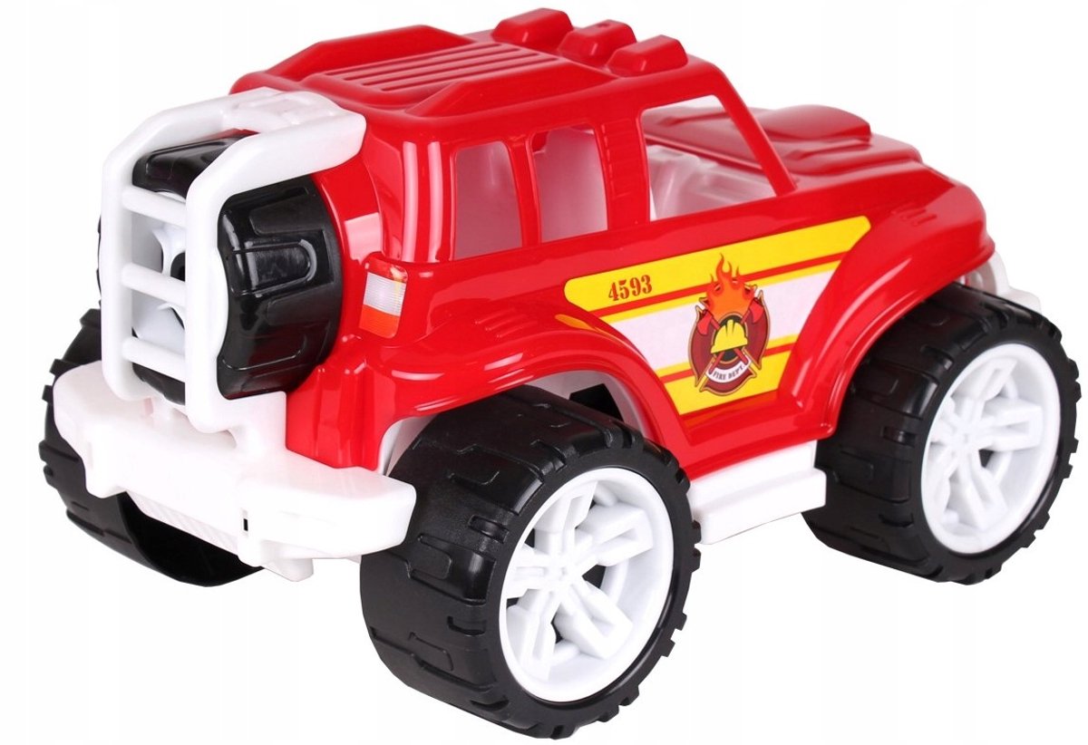 Merkloos Terreinwagen Brandweer SUV Speelgoed voor Kinderen