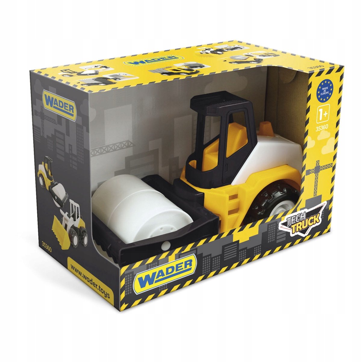 Tech Truck Waler Speelgoed Voertuig - 24 cm