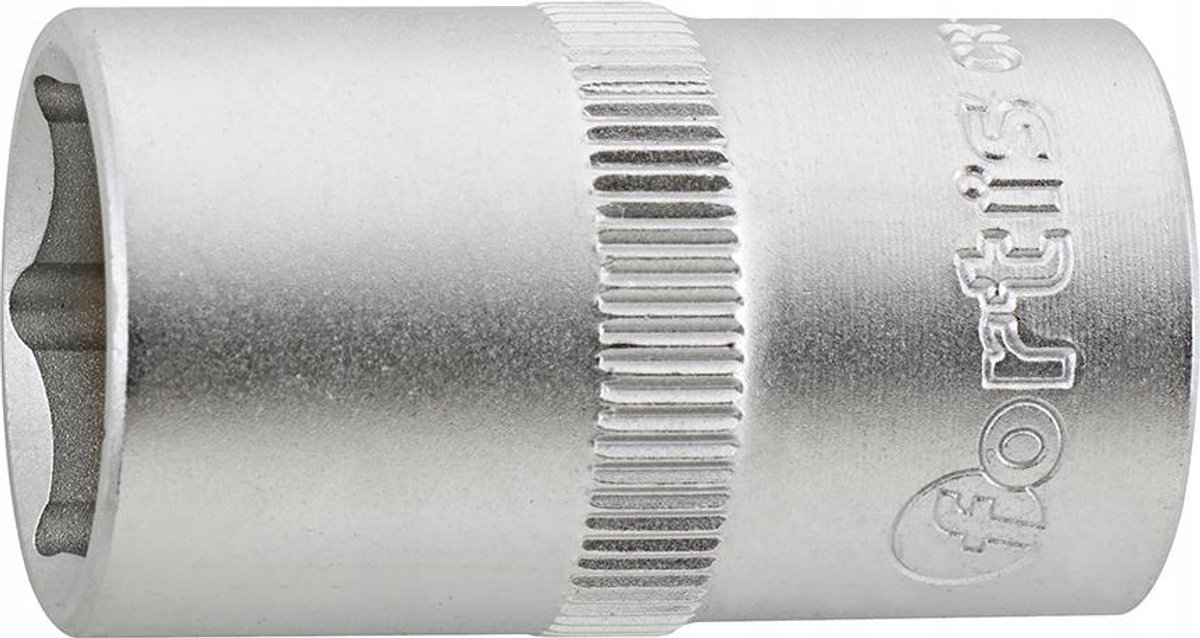 Fortis Dopsleutel 1/2'' 16mm - Chroom-Vanadium Staal