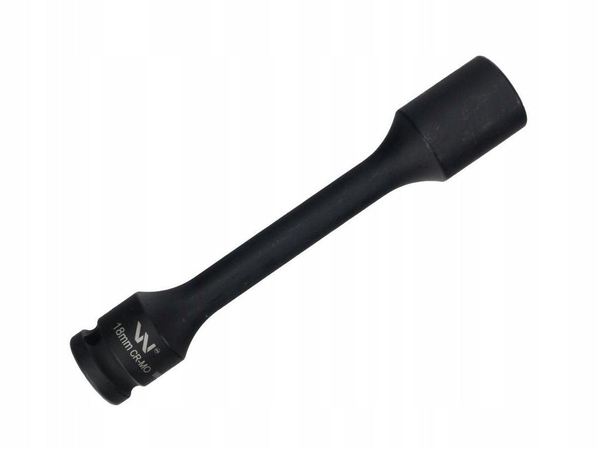 Slanke 1/2" lange slaghoedje 18 mm CrMo-staal, 150 mm lengte