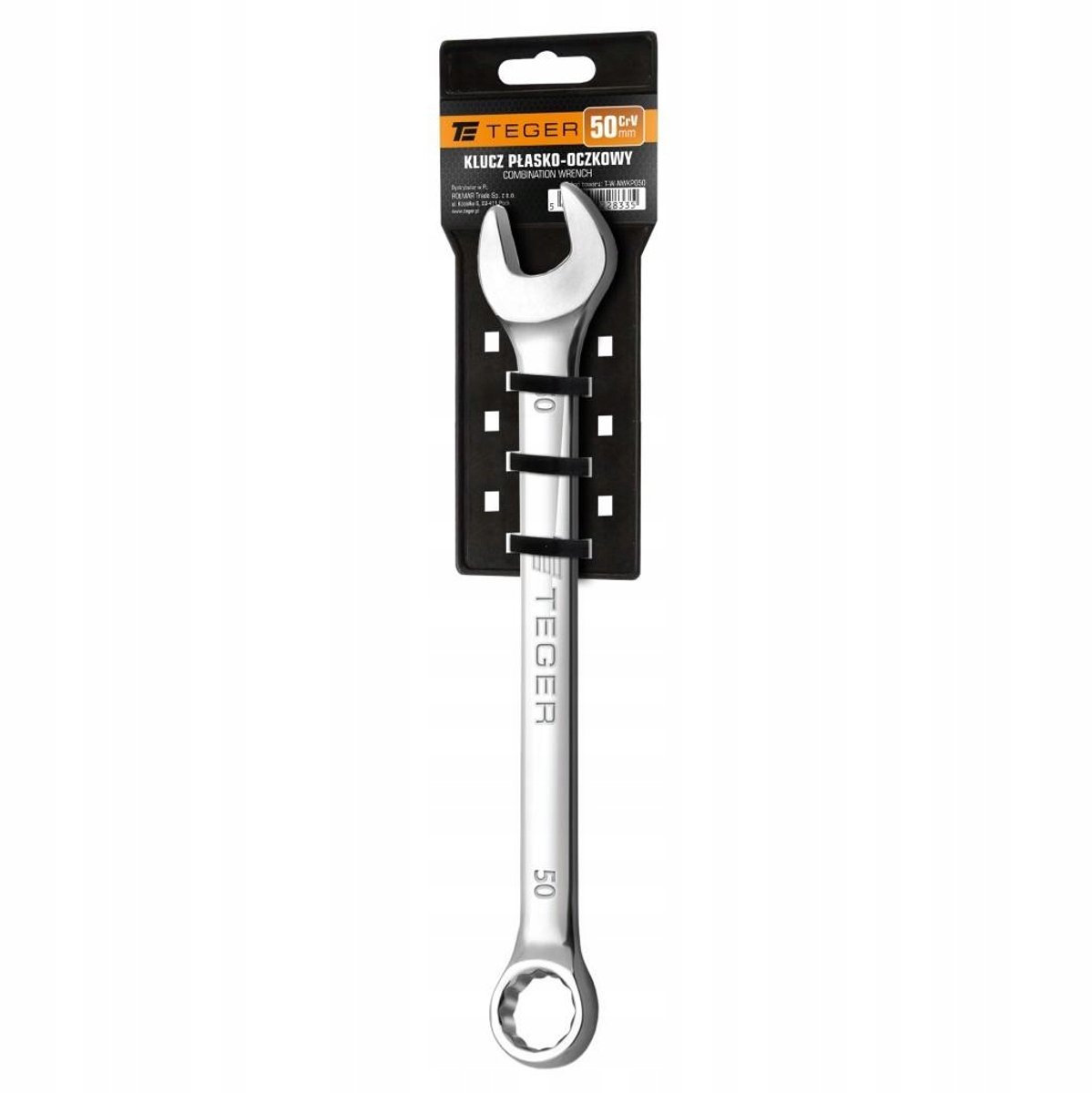 Teger Ringsleutel 50 mm - CRV Staal