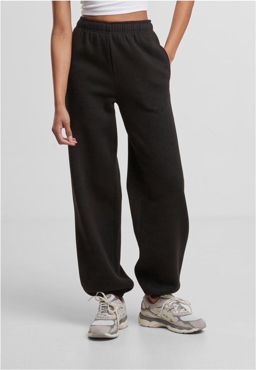 Urban Classics Basic Essential Dames joggingbroek 4XL Zwart