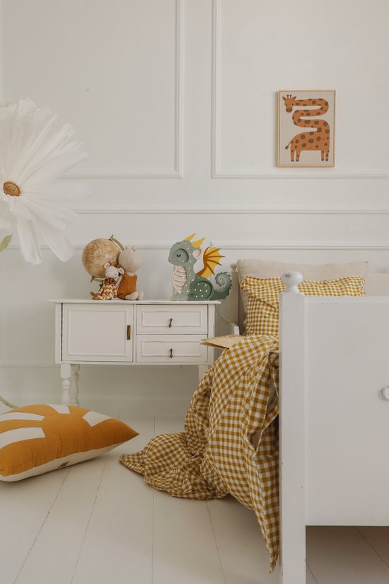 Little Lights Baby Dragon Lamp -Tiramisu Brown kinderkamer lamp van Little Lights — afbeelding 2