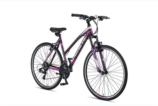 Altec Damesfiets Magnetic 28 Inch 52 cm Dames 21V V-Brakes Antraciet — afbeelding 5