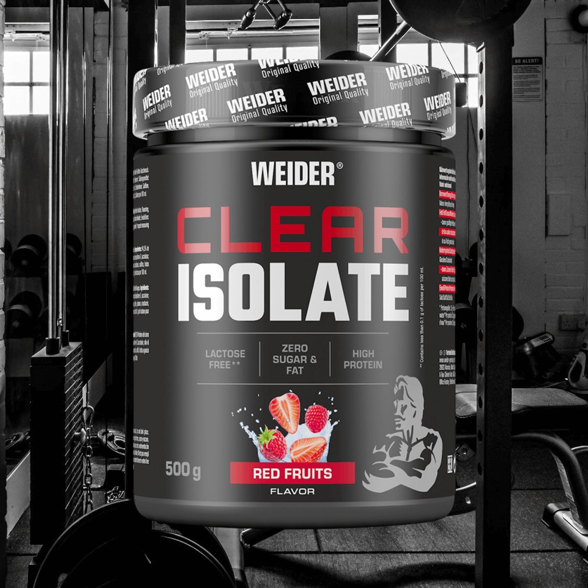 Weider Clear Isolate (500g) Red Fruits - Eiwitten - Helder eiwit