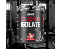 Weider Clear Isolate (500g) Red Fruits - Eiwitten - Helder eiwit
