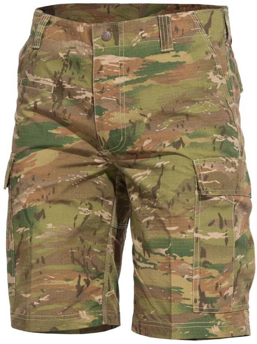 Pentagon Bdu Camo Korte Broek Man Grassman