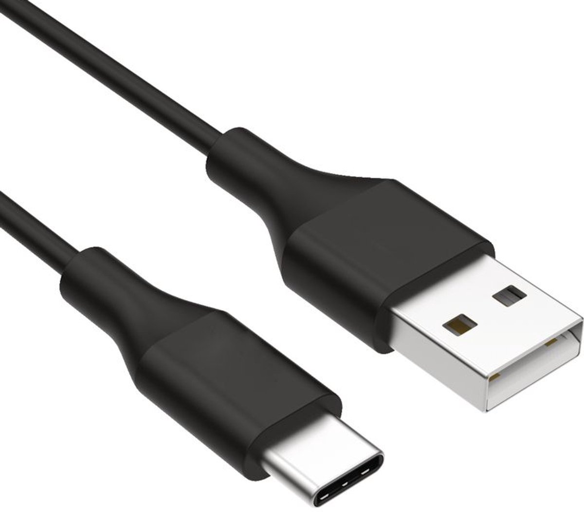 USB Oplaadkabel - Geschikt voor Sony WH-1000XM4 en WH-1000XM5 - 2 meter - Zwart