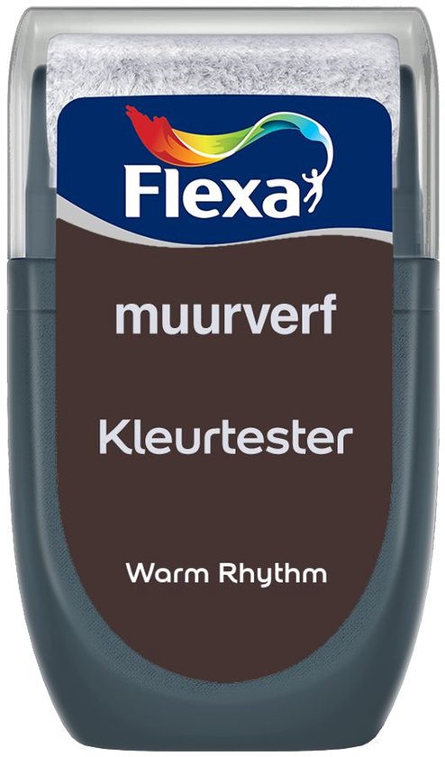 Flexa Kleurtester Muurverf Warm Rhythm, 30 ML.