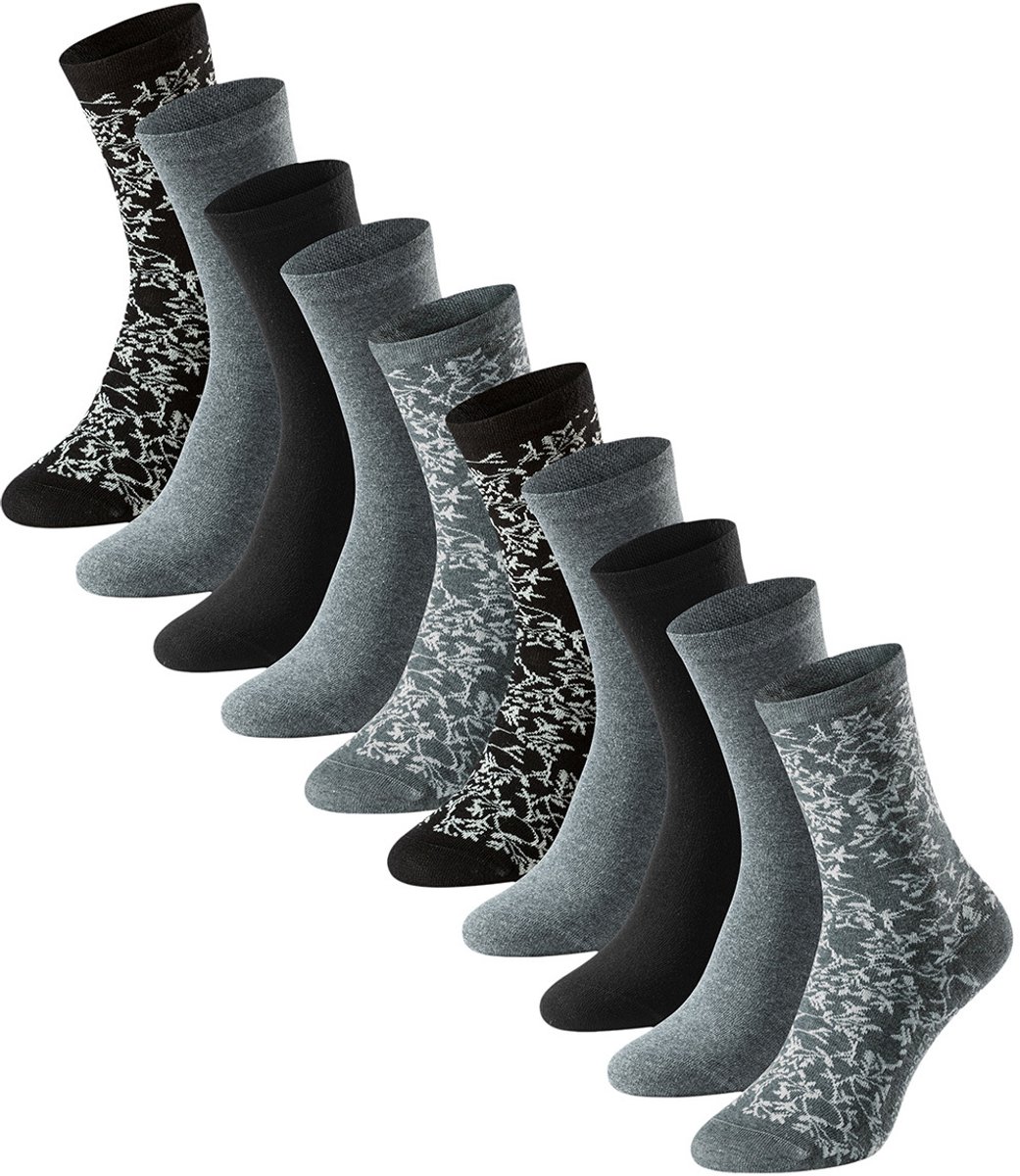 Schiesser Dames sokken 10 pack Bluebird