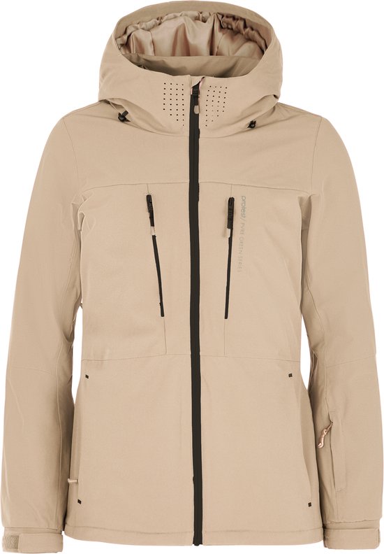 donhobo Dames outdoor winterjas, winddicht, waterdicht, softshelljas