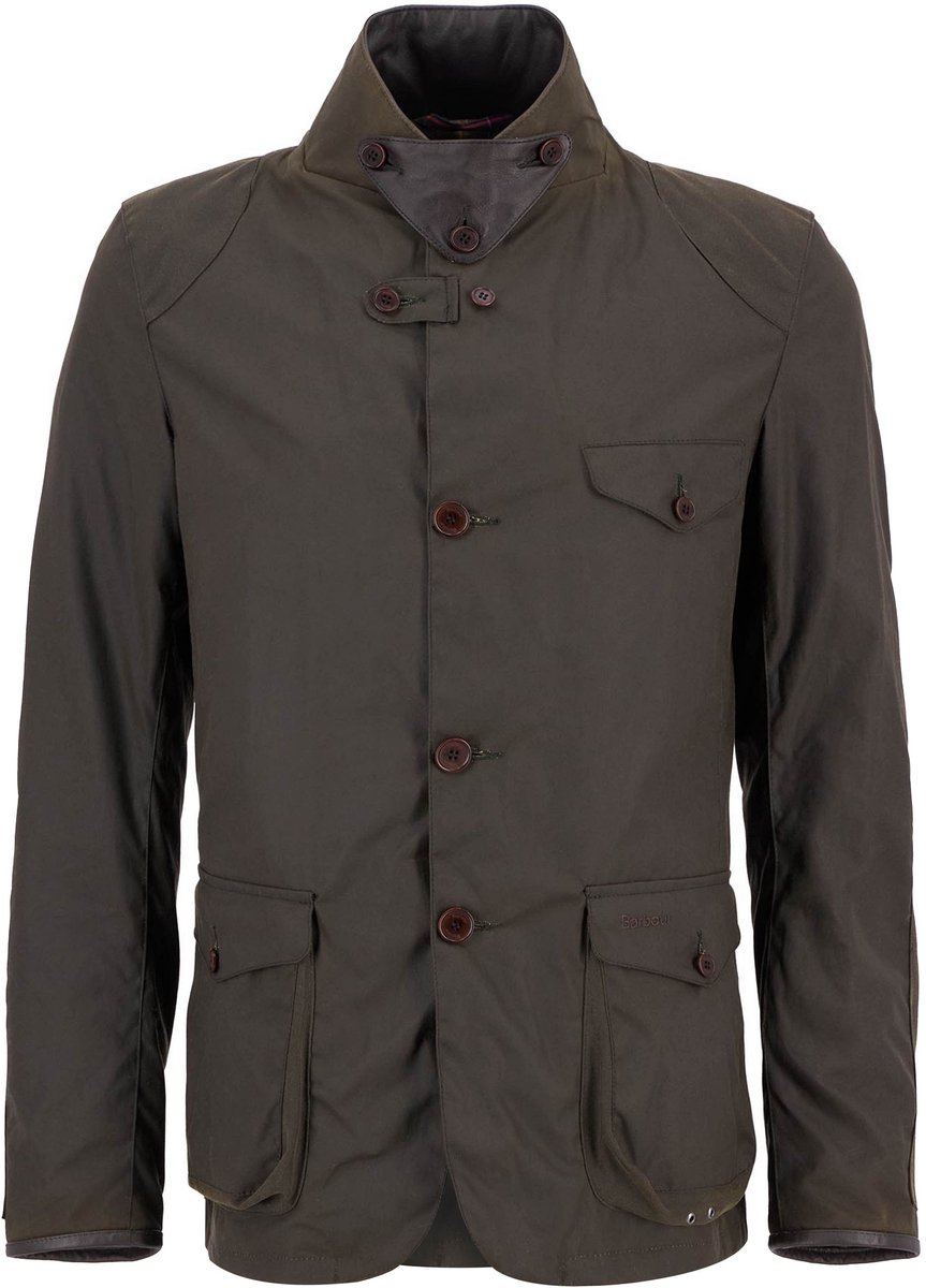 Barbour Beacon Wax Jas Olijfgroen - Maat XL - Heren - Wax jassen