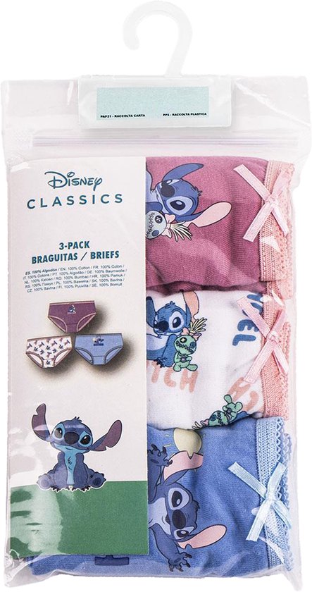 Disney Stitch Sous-vêtements Sous-vêtements Filles