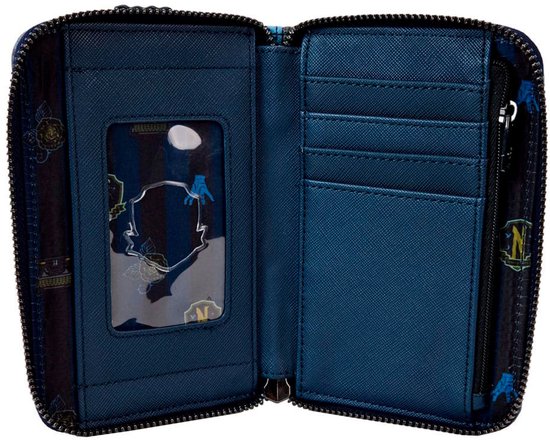 Loungefly Nevermore Academy Facade Portemonnee Blauw van Loungefly — afbeelding 5