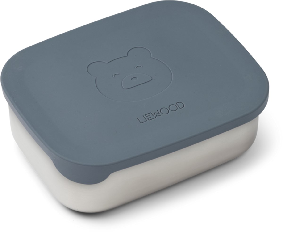 Liewood Arthur Lunchbox - 900ml - Mr bear whale blue