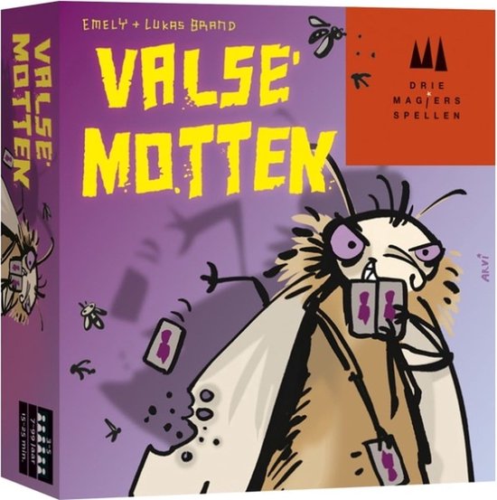 999 Games - Valse Motten - Kaartspel - Familiespel - Actiespel