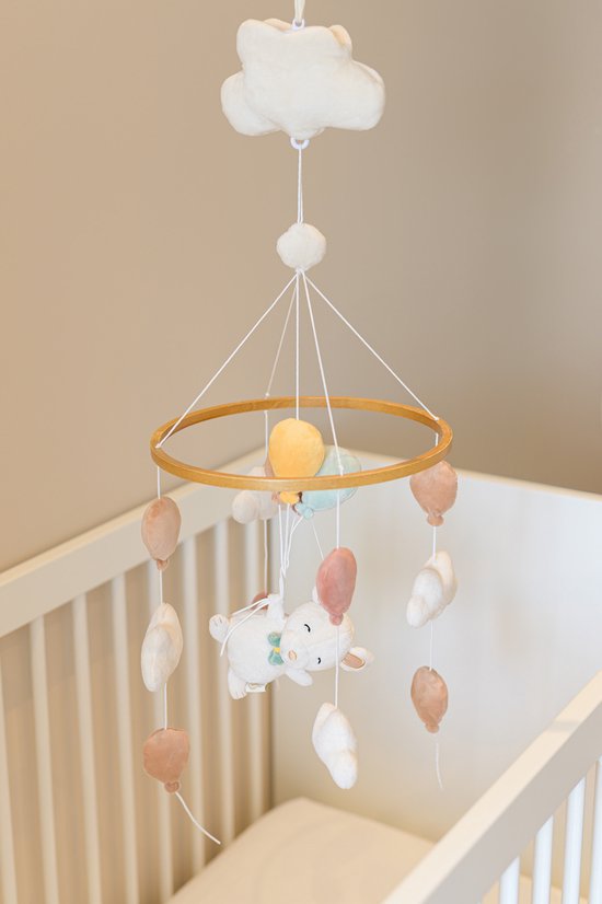 Babiem® Sam - Muziekmobiel Baby - Muis - Incl. Muziekdoosje - Muziekhanger - Boxmobiel - Muziekdoosje Baby - Geen Batterijen Nodig van Babiem — afbeelding 5
