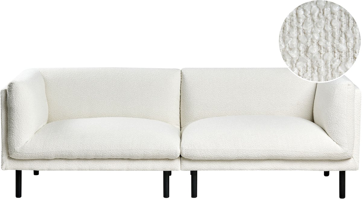 VORGOD - Driezitsbank - Off-white - Bouclé