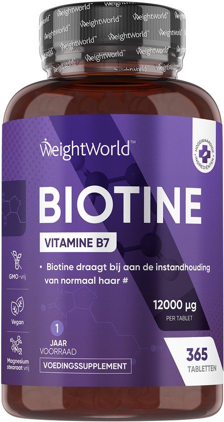 WeightWorld Biotine Haar Tabletten