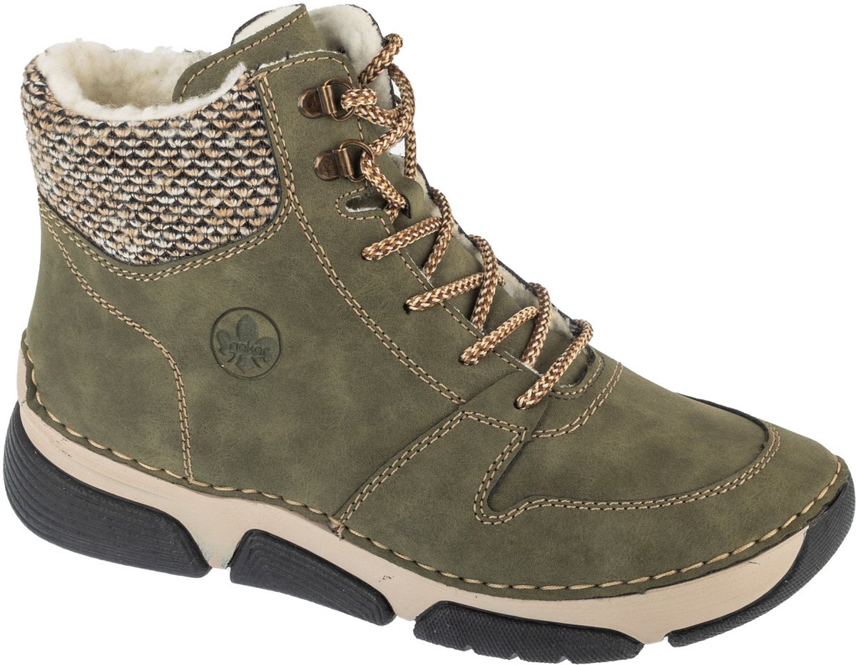 Rieker Booties, Vrouwen, Groen, Laarsjes, maat: 42