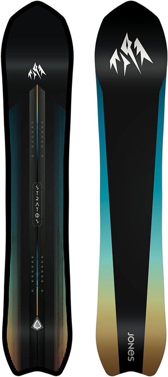 Jones Stratos Snowboard Zwart 159