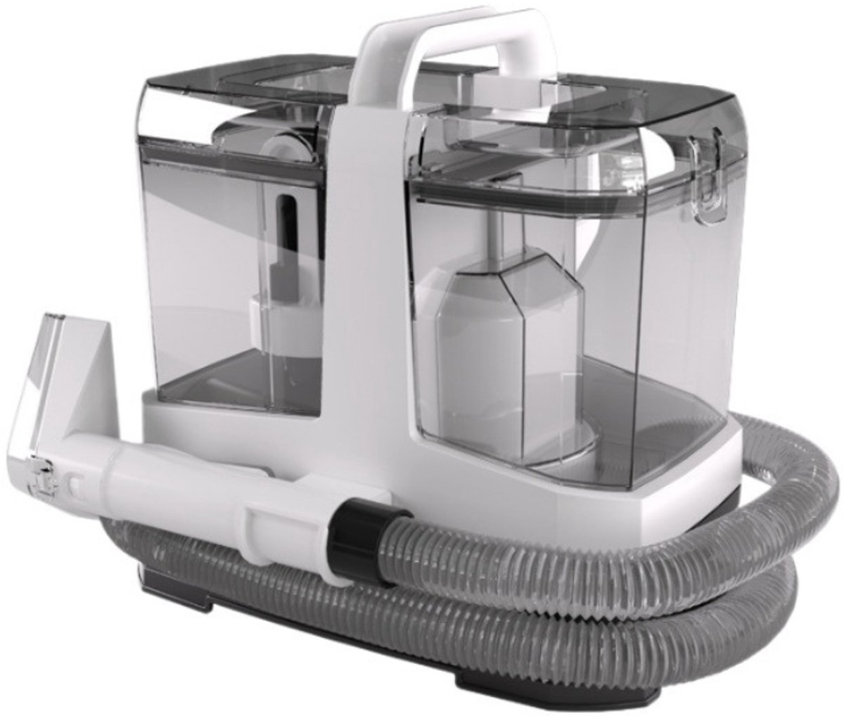 Livista® Vlekkenreiniger - 4-in-1 Tapijtreiniger - 3 Opzetstukken - Grote Watertanks - IPX4