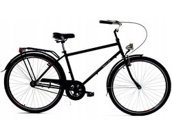 Dallas Bikes - City 28" - Herenfiets - Stadsfiets - zwart