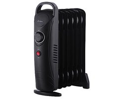 Compacte Elektrische Olieradiator Mini 800 W - Stille en Energiezuinige Verwarming