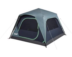 Coleman Skylodge 4 tent, 4 persoons kampeertent 229x229x165cm, kleur grijs blauw 10.5KG