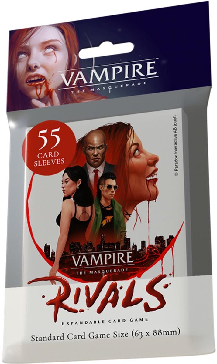 Vampire: The Masquerade Rivals Expandable Card Game Library Deck Sleeves - Speelkaartsleeve - Renegade Game Studios