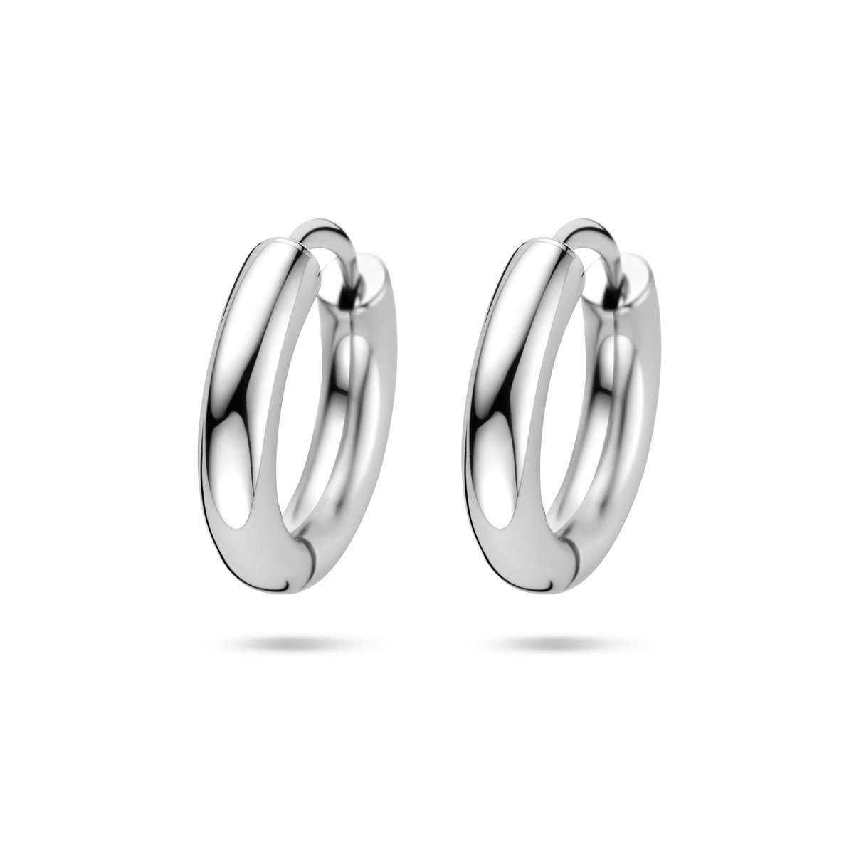 Lev Sieraden - klapoorringen - 18.5 mm buis 3.5 mm - Zilver kleurig - Gerhodineerd 925 zilveren klapoorringen met een buisdikte van 3.5mm.
