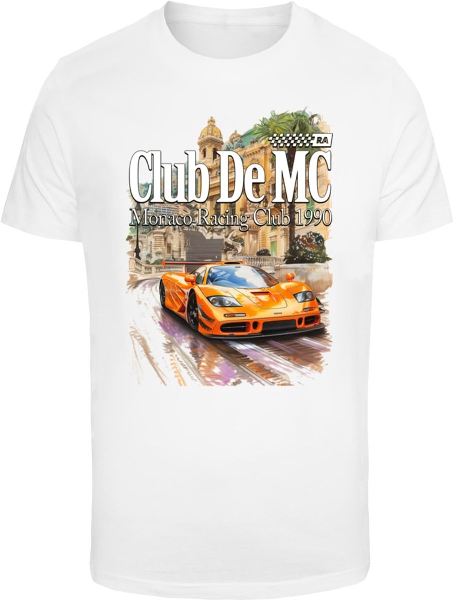 Mister Tee T-Shirt Monaco Racing Club -3XL Wit
