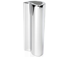 Cappuccino Strooier – Verchroomd 18/8 RVS – 15×4×3 cm – Fijnmazige cacaostrooier