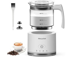 Elektrische melkopschuimer met 4-in-1 functie - 500 ml capaciteit voor koffie, cappuccino en warme melk
