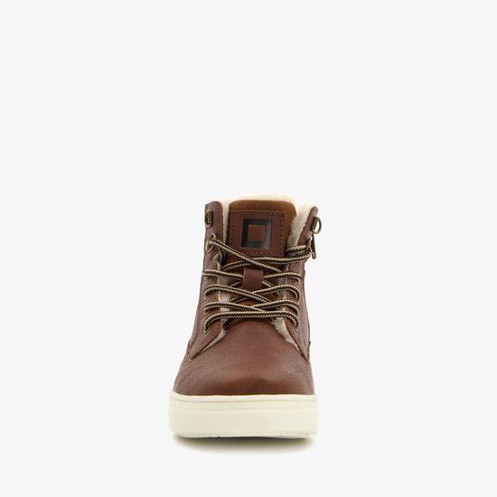Bottines à lacets garçon doublées Blue Box marron - Taille 28