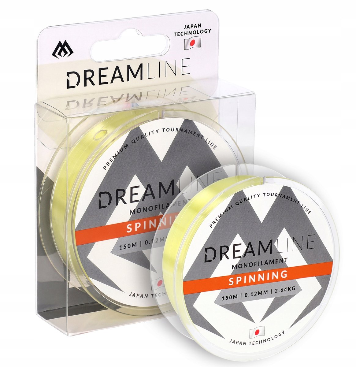 Mikado DreamLine Spinning Vislijn Geel 0,12 mm x 150 m