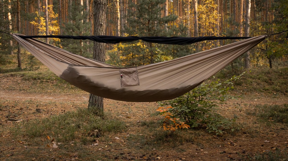 TigerWood Dragonfly V2 Woestijnhangmat met klamboe Lang 350cm