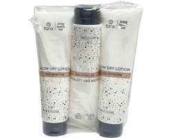 3 x Tanx Blow Dry Lotion 150 ml Fohn en Brush Lotion Heat Protection Made By Phytodess Paris