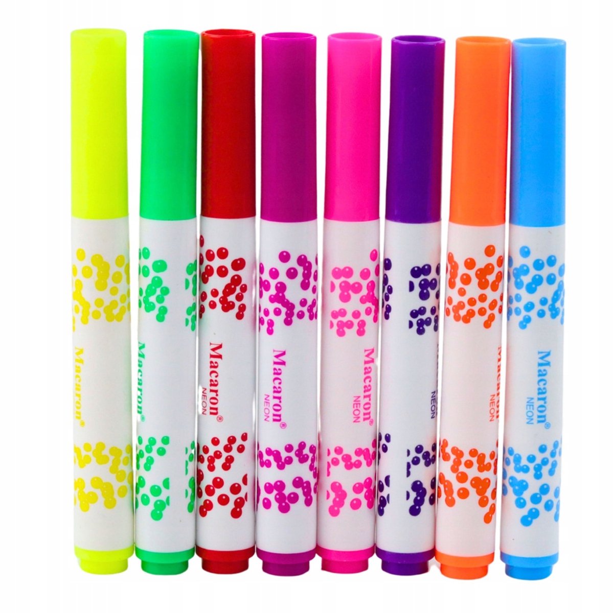 Neon Kleurpotloden Set 8 stuks - Waterbasis, School & Creatief