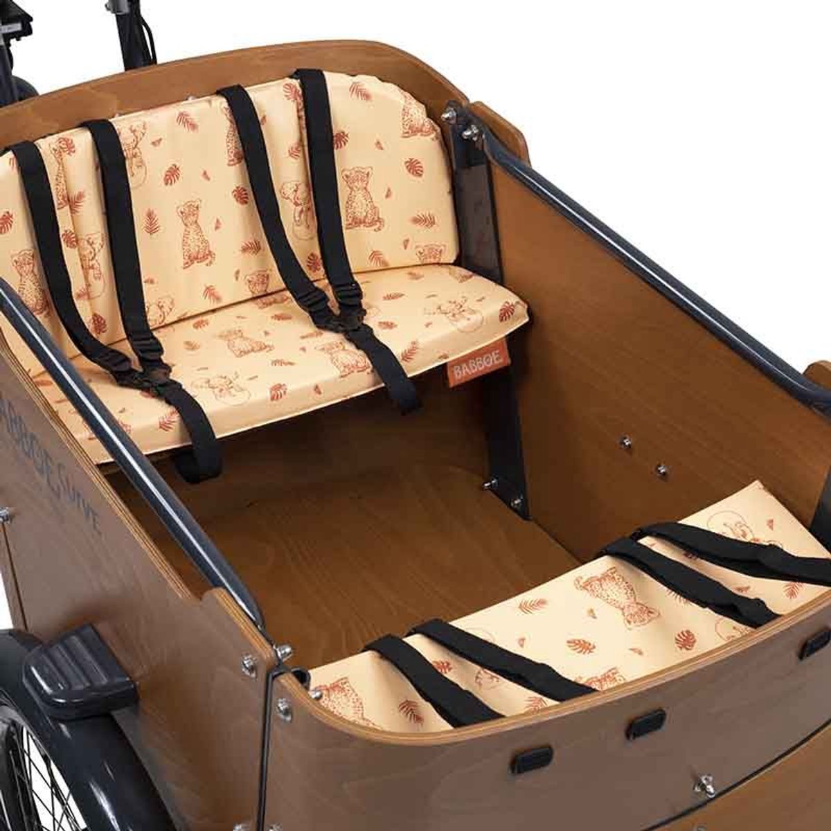 Babboe Curve Kussenset Bruin Jongen