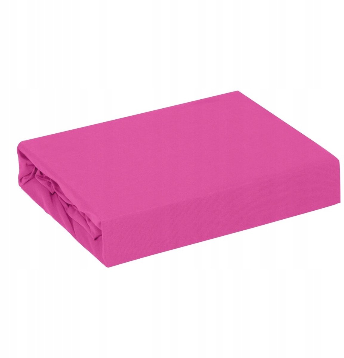 Jersey Hoeslaken met Elastiek 160x200 cm - Amarant