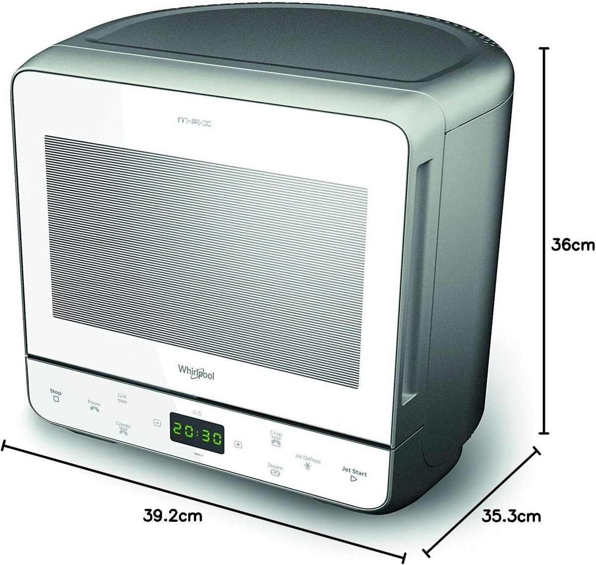 Whirlpool MAX 39 Pro Crisp Magnetron & Grill 13L thumbnail 4