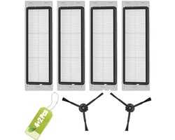 PromoHome 4 stuks HEPA-filters Geschikt voor Xiaomi Roborock S6 S5 MAX S6 Pure S6 MaxV S60 S65 S5 S50 S55 E25 E35