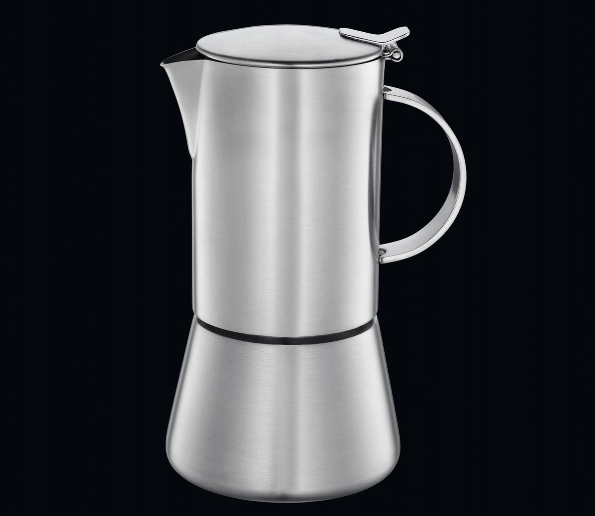Cilio Aida Moka Pot - RVS, 4 Kopjes, Geschikt voor Inductie