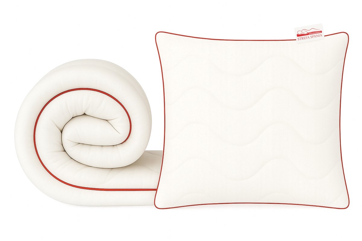 Linea Rosso Dekbed 160x200cm & Kussen 70x80cm - Nederlands Product