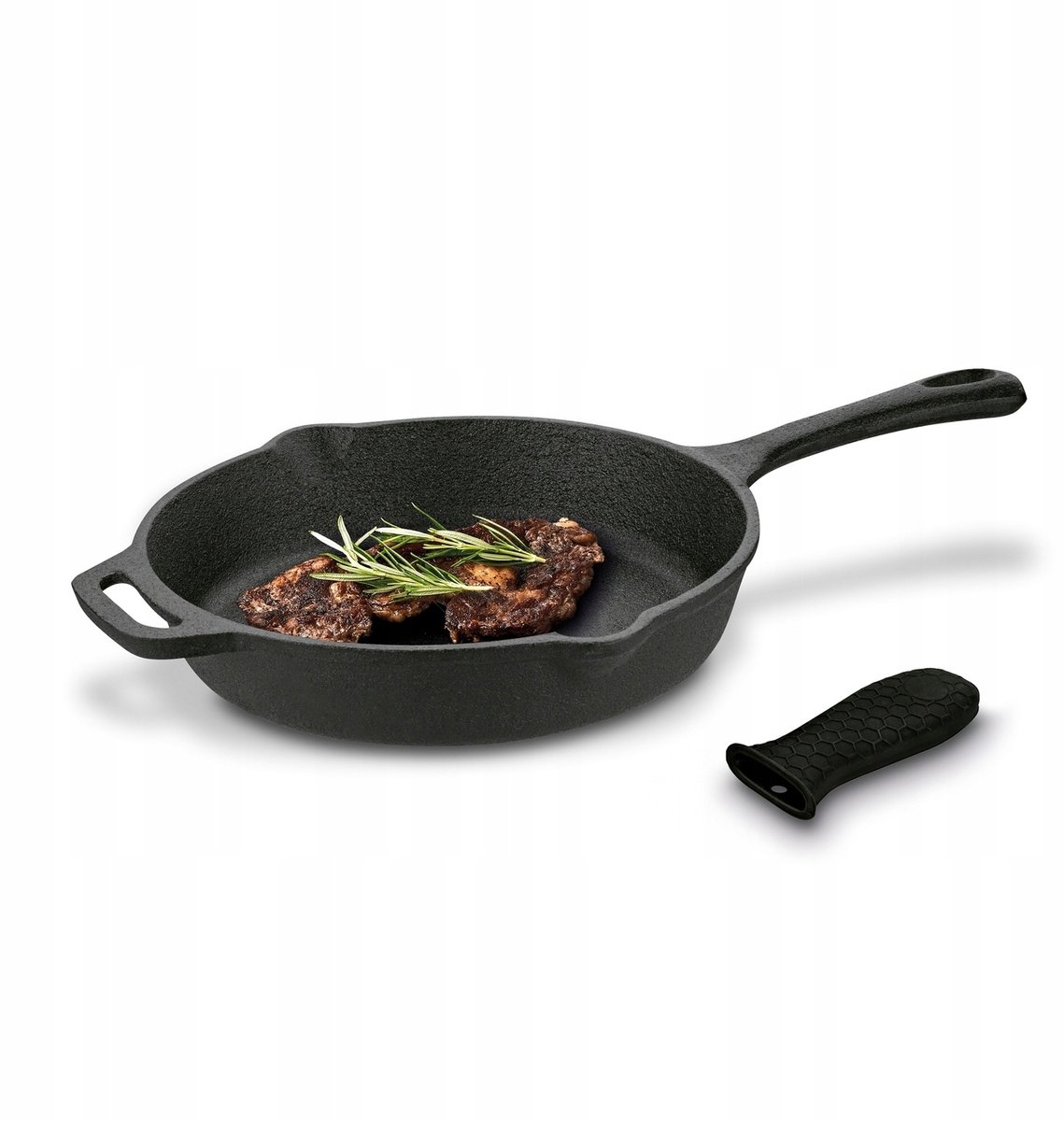 Gietijzeren Koekenpan 20cm - Oven & Inductie Geschikt