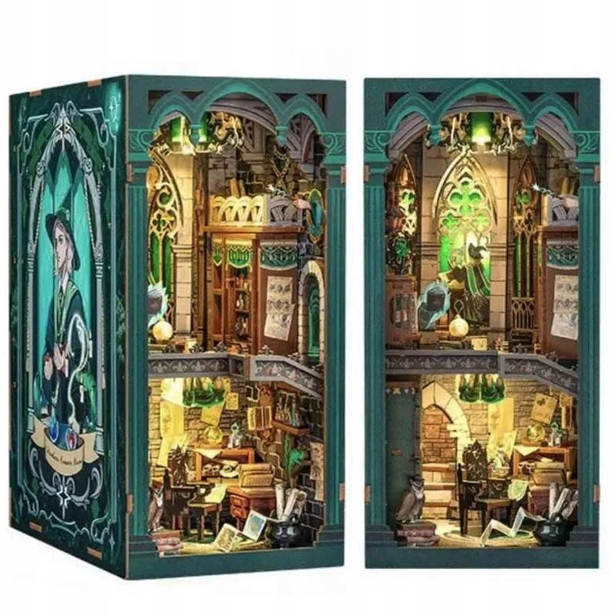 DIY Boek Nook - Toverkamer 3D Puzzel met LED Verlichting