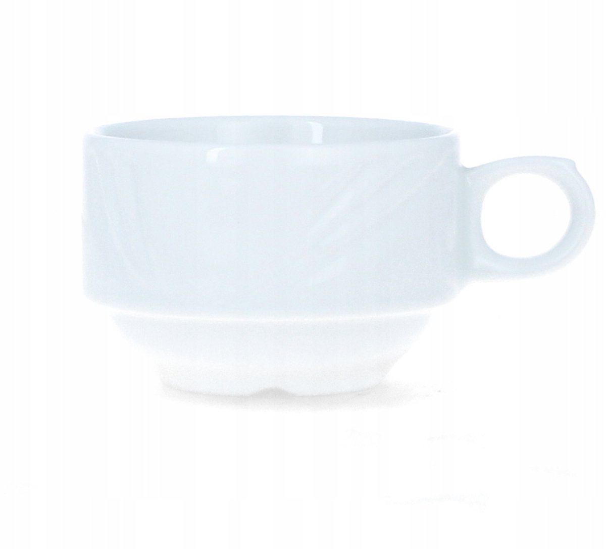 Lubiana Arcadia Mokkakopje 190 ml - Stijlvol Wit Porselein
