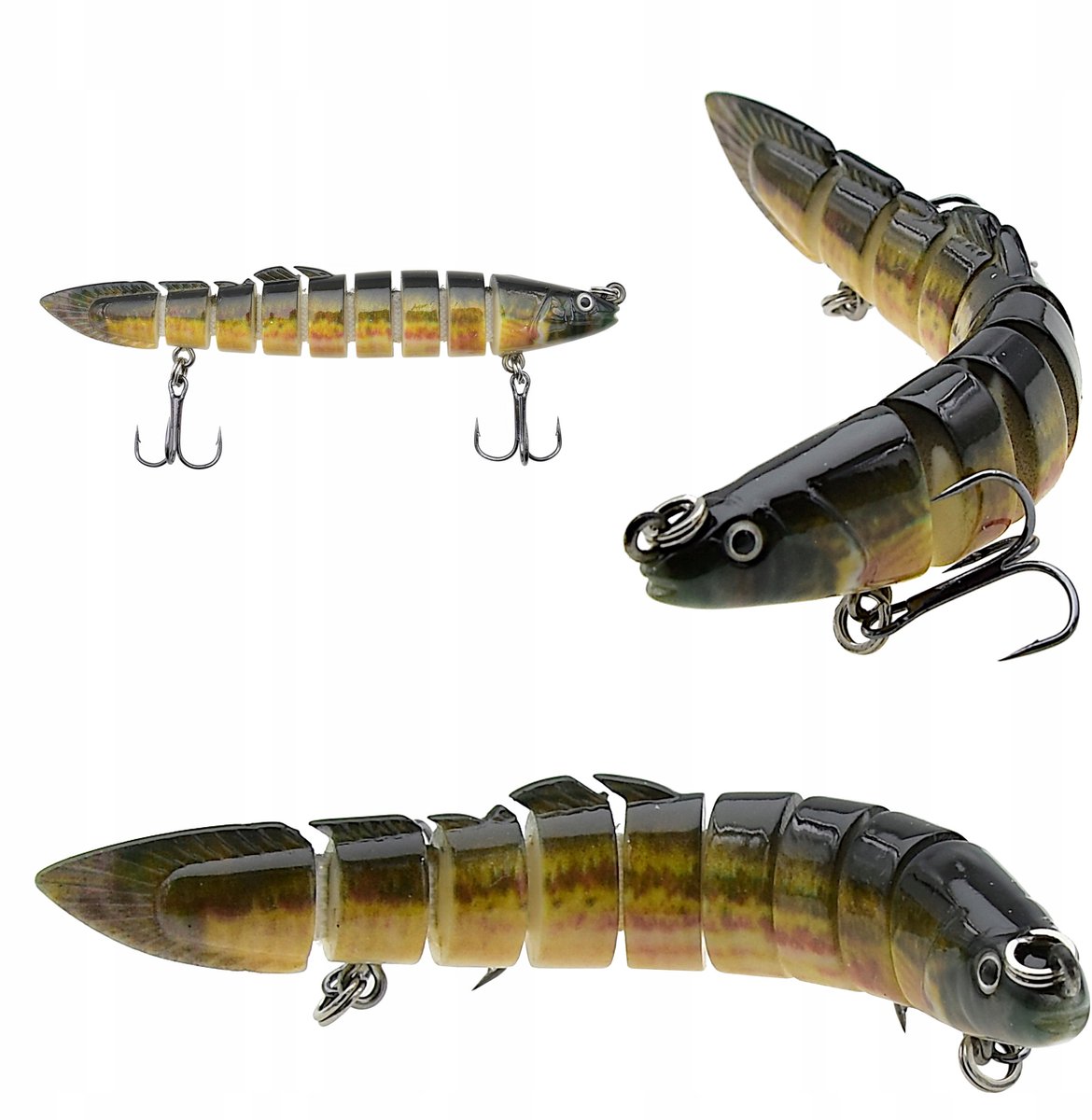 Wobbler 10cm 10g gebroken zinkend kunstaas